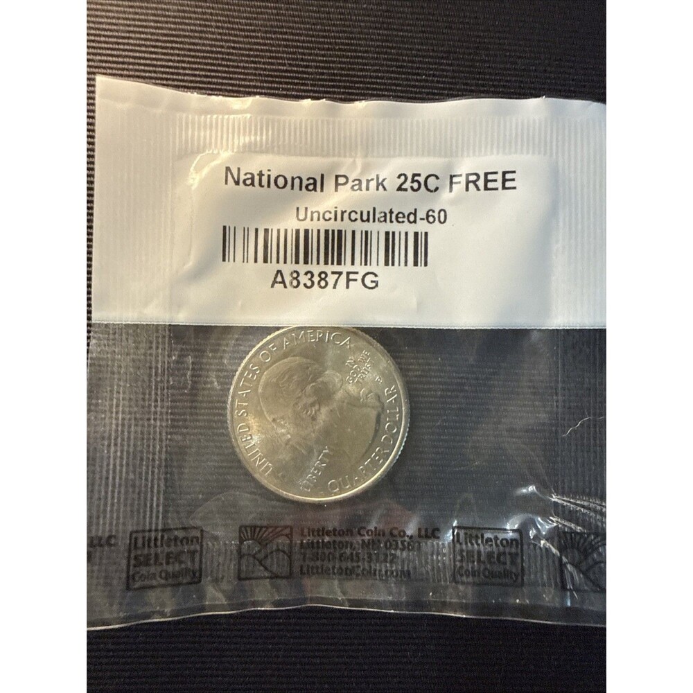 2015 P Saratoga National Park Uncirculated 25C Quarter Littleton Coin